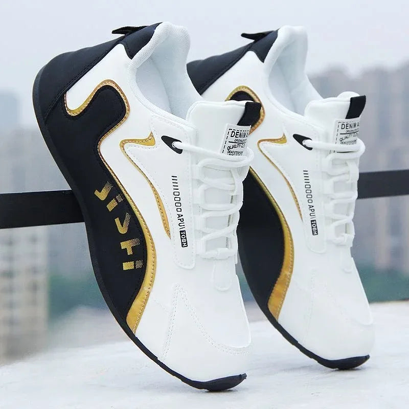 Muške tenisice od PU kože, vodootporne, ležerne sportske cipele za muškarce, lagane, prozračne, ravne, neklizajuće tenisice Zapatillas Hombre