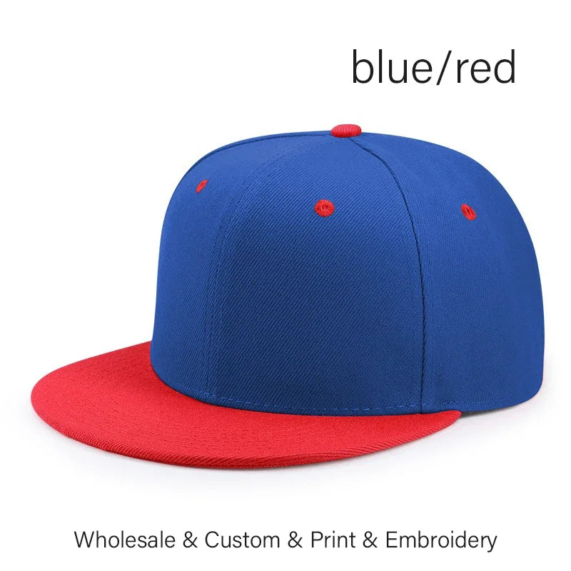 SLECKTON Custom Logo Hats High-quality Hiphop Snapback Caps Letter Embroidery Brand Design Trucker Cap Wholesale Hat Adult
