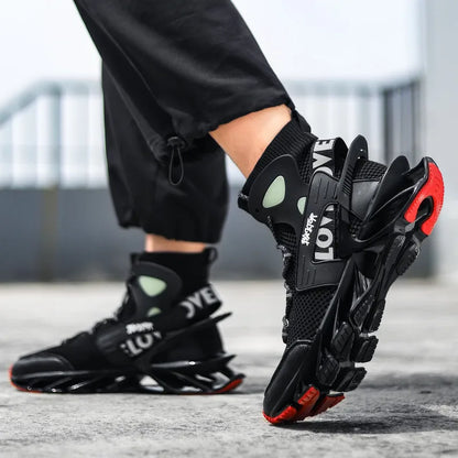 Chaussures de course respirantes pour hommes, baskets pour hommes, mocassins à la mode, chaussures de tennis décontractées, course d'entraînement, luxe