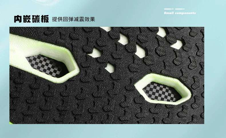 Running Shoes Carbon Board Speciality Marathon Men Sports Breathable Lightweight Women's Comfortable Athletic Nonskid Sneakers