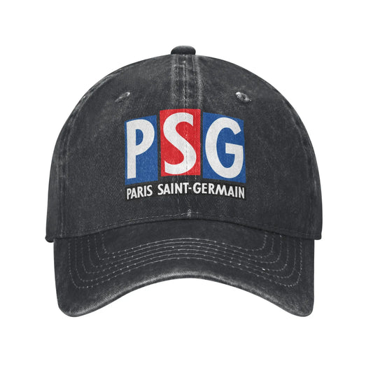 PSG Logo Casual Baseball Cap For Couple Women Summer  Hunting Camping Hip Hop Hats Fashion Breathable Baseball Caps