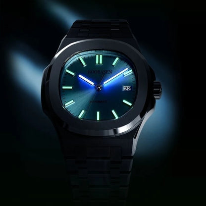 New 2025 Men's Automatic Watch Luminous Man Watches Steel Strap Waterproof Wristwatches Men's Luxury Brand Watch