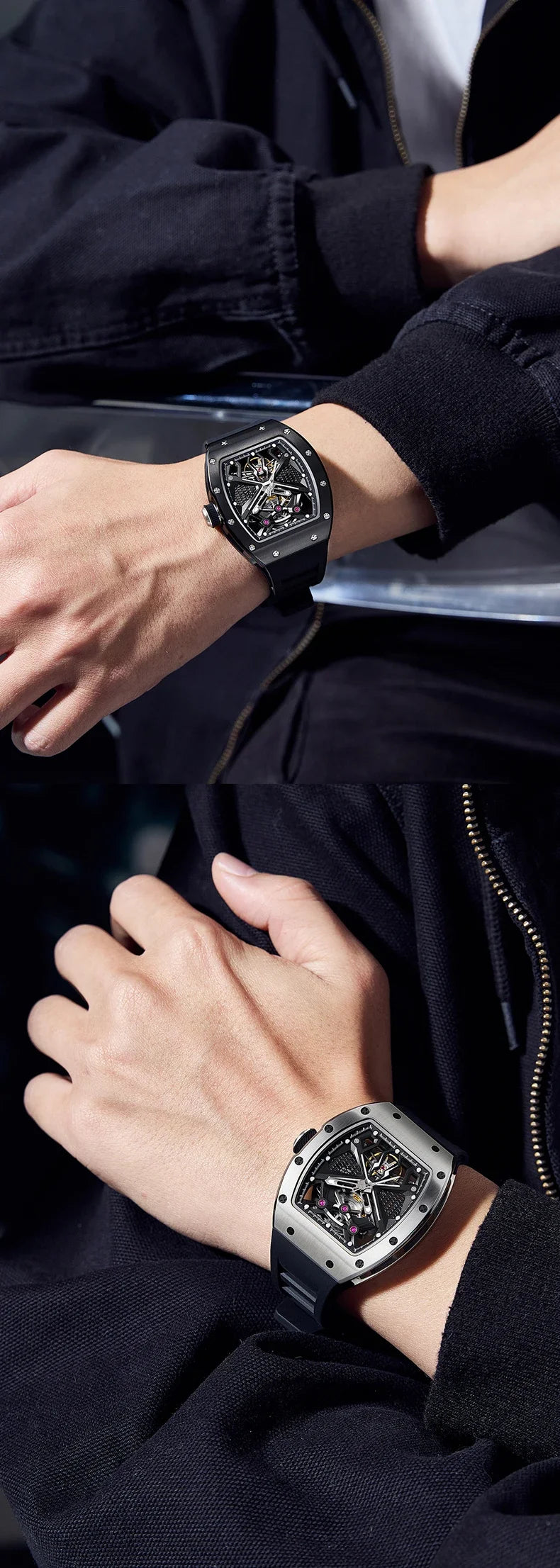 TAKE THE CHANCE Model 5 Automatic Movement RMI White Label High-end wristwatch Collector Gift for Watch Lover Gift
