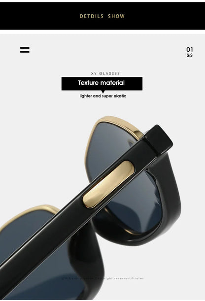 Half Frame Designer Small Sunglasses Women Cat Eye New Fashion Sun Shades UV400 Sun Glasses Brand