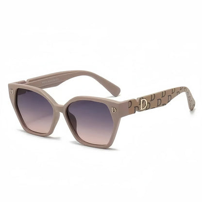 1 piece European and American retro fashion Y2K sunglasses, summer sun protection, UV400 lightweight frames for UV blocking