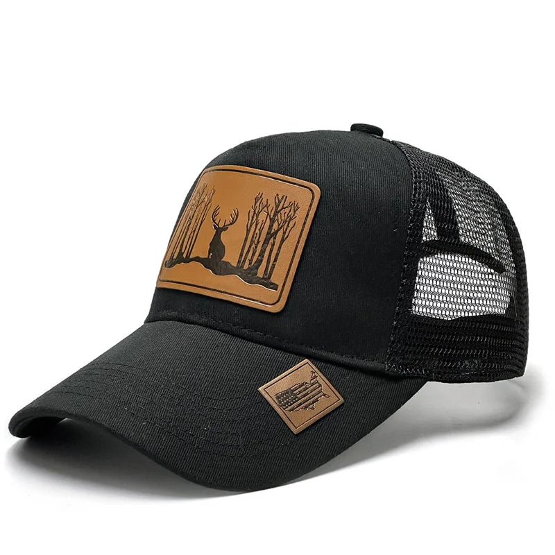 Mode Läder Lyxiga basebollkepsar Dam Herr Sportvisir Snapback-keps Solhatt Gorras Hombre Designer-truckerhatt herrkeps