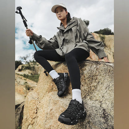 Zapatillas de senderismo para hombre y mujer, antideslizantes, para trekking, al aire libre, deportivas, de camping, entrenamiento, footing, transpirables, de escalada y de montaña.