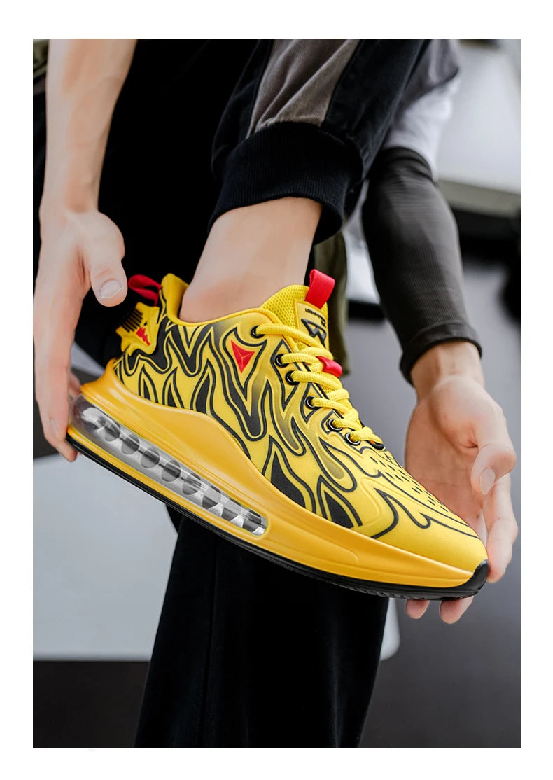 Herresko Sneakers Herre-fritidssko Herresko til tennis Luksussko Træningssko Løbesko Åndbare sko Modeloafers Løbesko til mænd