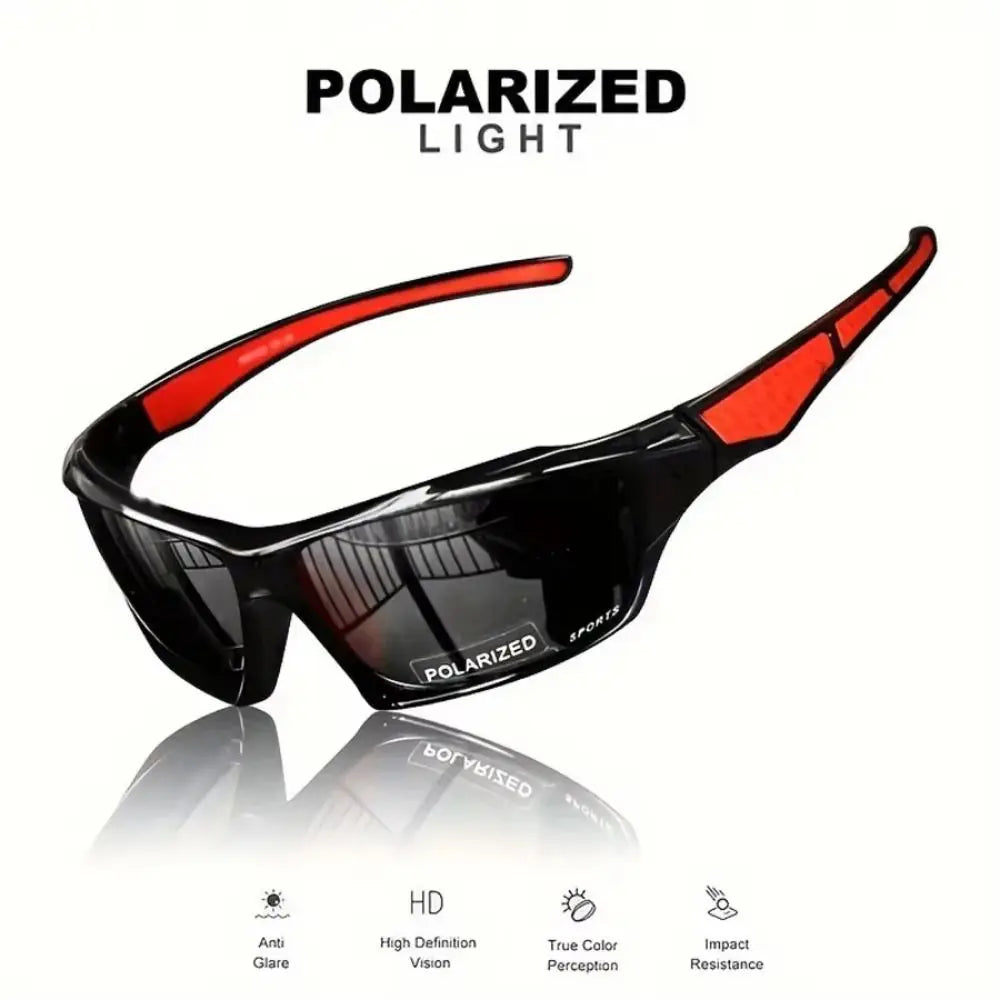 Fashion Sports Sunglasses Polarized UV Protection Personalized Glasses Round Frame Cool Men's And Women's UV400 Fishing Eyewear