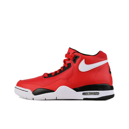 Nike Flight Legacy Mid-Top Retro Basketball Shoes with Slip-Resistant, Durable, and Cushioned Construction - Unisex BQ4212-103