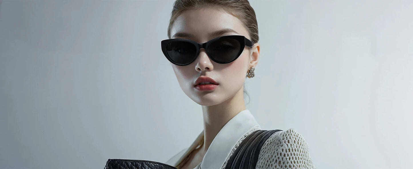 ZENOTTIC Retro Cat Eye Polarized Sunglasses Handmade Acetate UV400 Protection Sun Glasses Shade for Women