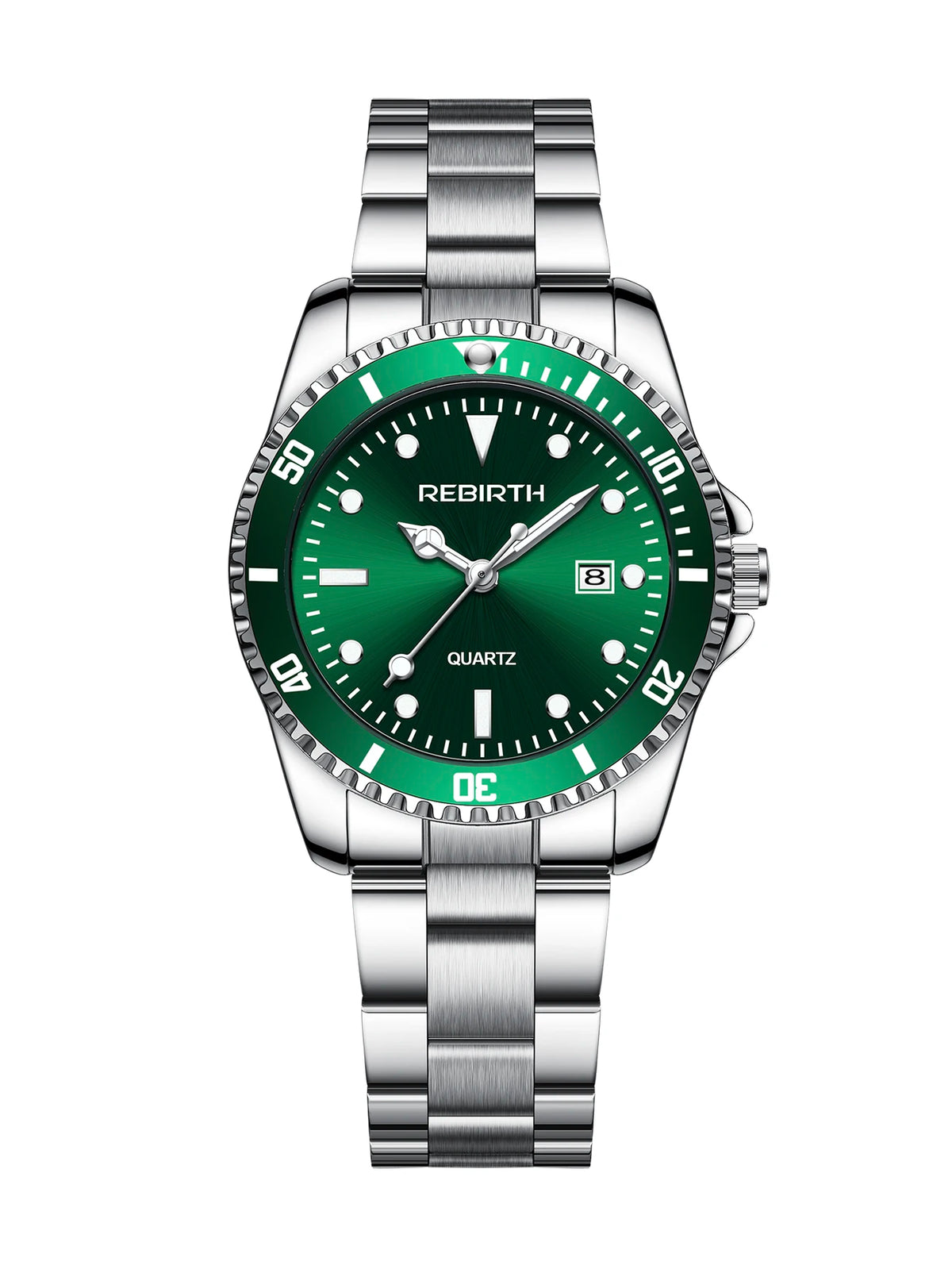 Women's Stainless Steel Strap Elegant Business Classic Date Quartz Watch