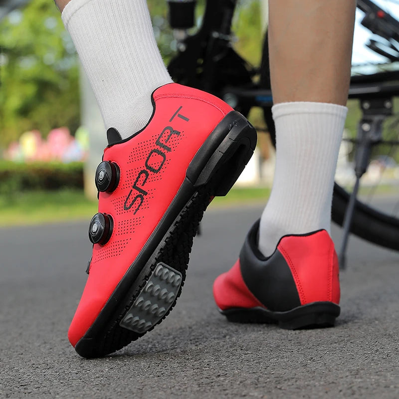 Ténis de ciclismo, sapatos de MTB respiráveis, sapatos de ciclismo de montanha para homem e mulher, sapatos para trilhos, sapatos desportivos para ciclismo de estrada, sapatos de ciclismo com pedais SPD