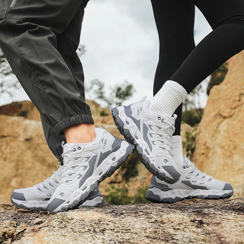 Zapatillas de senderismo para hombre y mujer, antideslizantes, para trekking, al aire libre, deportivas, de camping, entrenamiento, footing, transpirables, de escalada y de montaña.