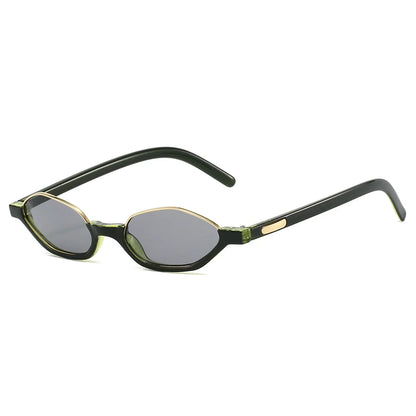 Half Frame Designer Small Sunglasses Women Cat Eye New Fashion Sun Shades UV400 Sun Glasses Brand