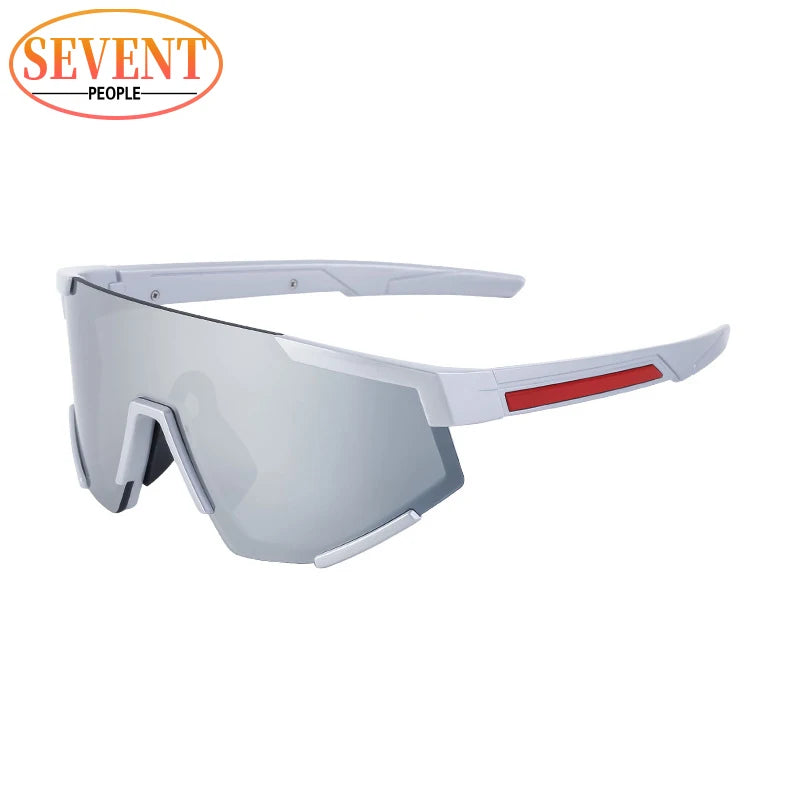 Sports Once-piece Shield Sunglasses Women Men 2026 Luxury Brand Designer Outdoor Cycling Steampunk Sun Glasses For Male Eyewear