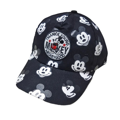 Disney Minnie Mickey Anime Peripheral Cotton Polyester Baseball Cap Figure Cartoon Peaked Cap Dress Up Kid's Birthday Gifts