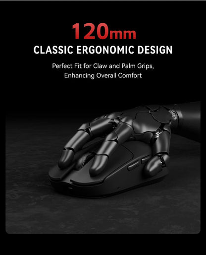 ATK VXE MAD R MAJOR Gaming Mouse 8K PAW3395/3950 Sensor Dual-Mode Wireless Mouse Nonporous Lightweight Ergonomic Mice