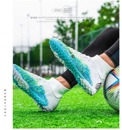 Professionelle fodboldsko til mænd, fodboldstøvler til klubbrug, originale indendørs fodboldsko, støvler til bane, græs og træning, TF/FG-sneakers