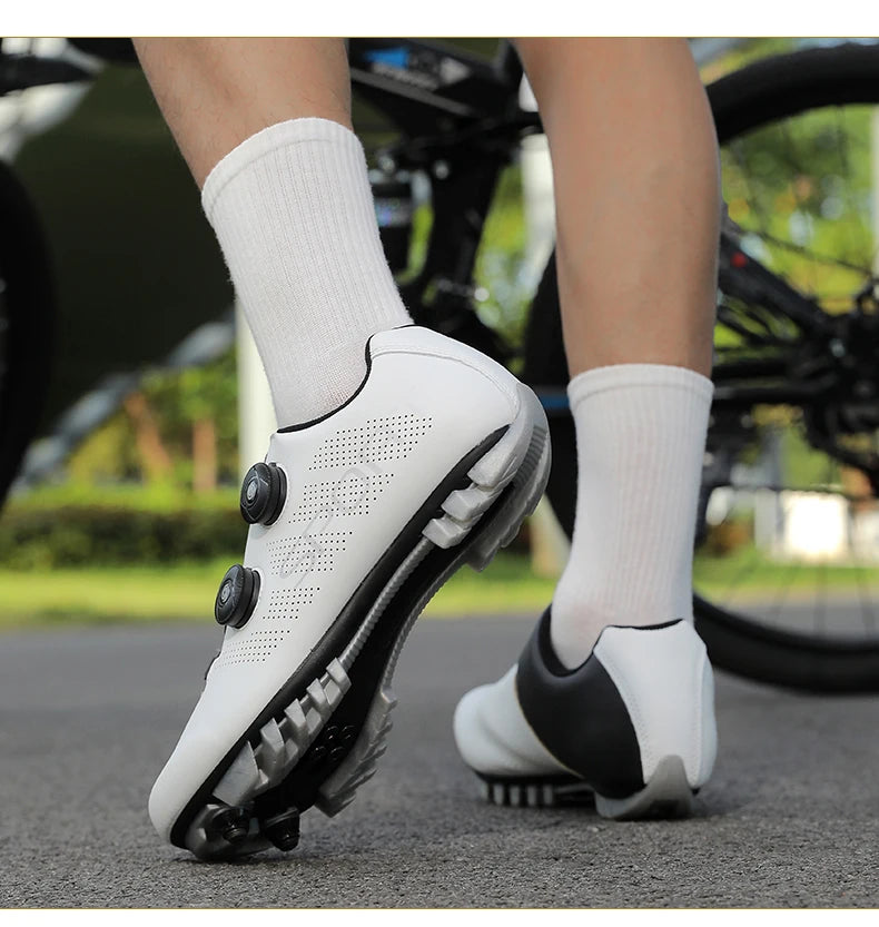 Ténis de ciclismo, sapatos de MTB respiráveis, sapatos de ciclismo de montanha para homem e mulher, sapatos para trilhos, sapatos desportivos para ciclismo de estrada, sapatos de ciclismo com pedais SPD
