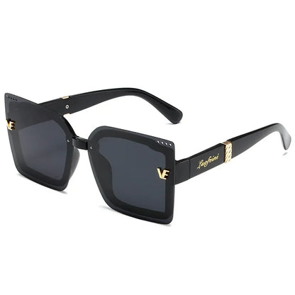New Square Polarized Sunglasses Women Oversized Large Sun Glasses Ladies UV400 Classic Shades Oculos De Sol Luxury Designer