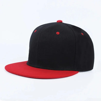 Unisex Cap Acrylic Plain Snapback Hat High Quality Adult Hip Hop Baseball Caps for Men Women Outdoor Leisure Baseball Flat Hat