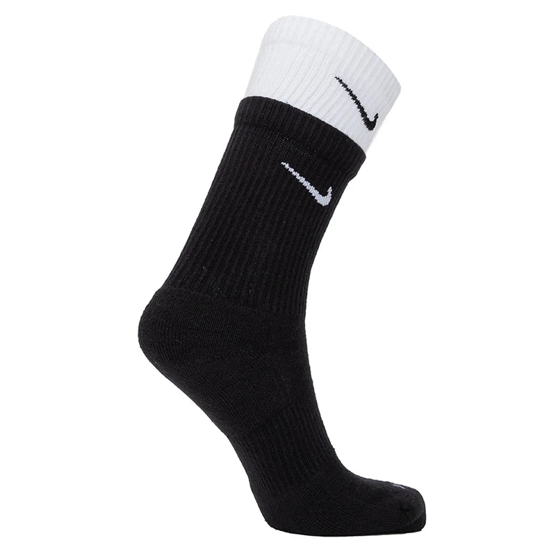 Chaussettes Nike : chaussettes pour homme, chaussettes pour femme, chaussettes décontractées, chaussettes tendance, mi-mollet, basket-ball, course à pied, fitness, Dd2795-011