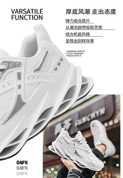 Baskets décontractées pour homme, baskets de luxe, chaussures de course respirantes, mocassins tendance pour homme. Chaussures