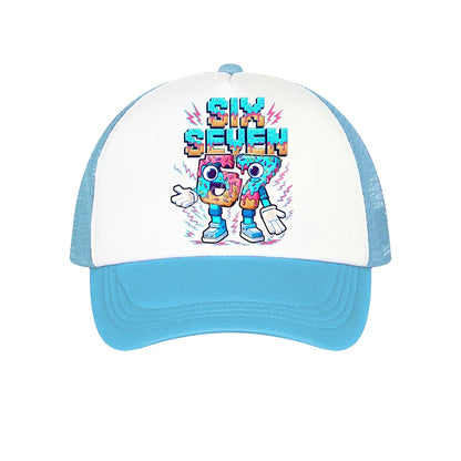 Steal A Brainrot 67 Baseball Cap Game Character Print Sun Hat Kids Adult Adjustable Peaked Caps Anime Fashion Summer Casual Hats