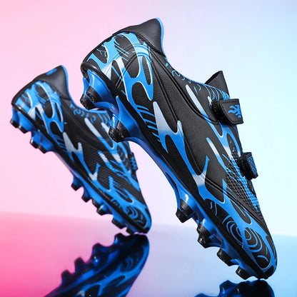 Nouveaux hommes enfants bottes de Football ultralégers garçons chaussures de Football professionnelles crampons antidérapant Match herbe chaussures d'entraînement livraison directe