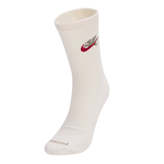 Nike herensokken, damessokken, ademende en zweetabsorberende sportsokken van Nike, basketbalsokken, modieuze en veelzijdige vrijetijdsokken Iq3433-133