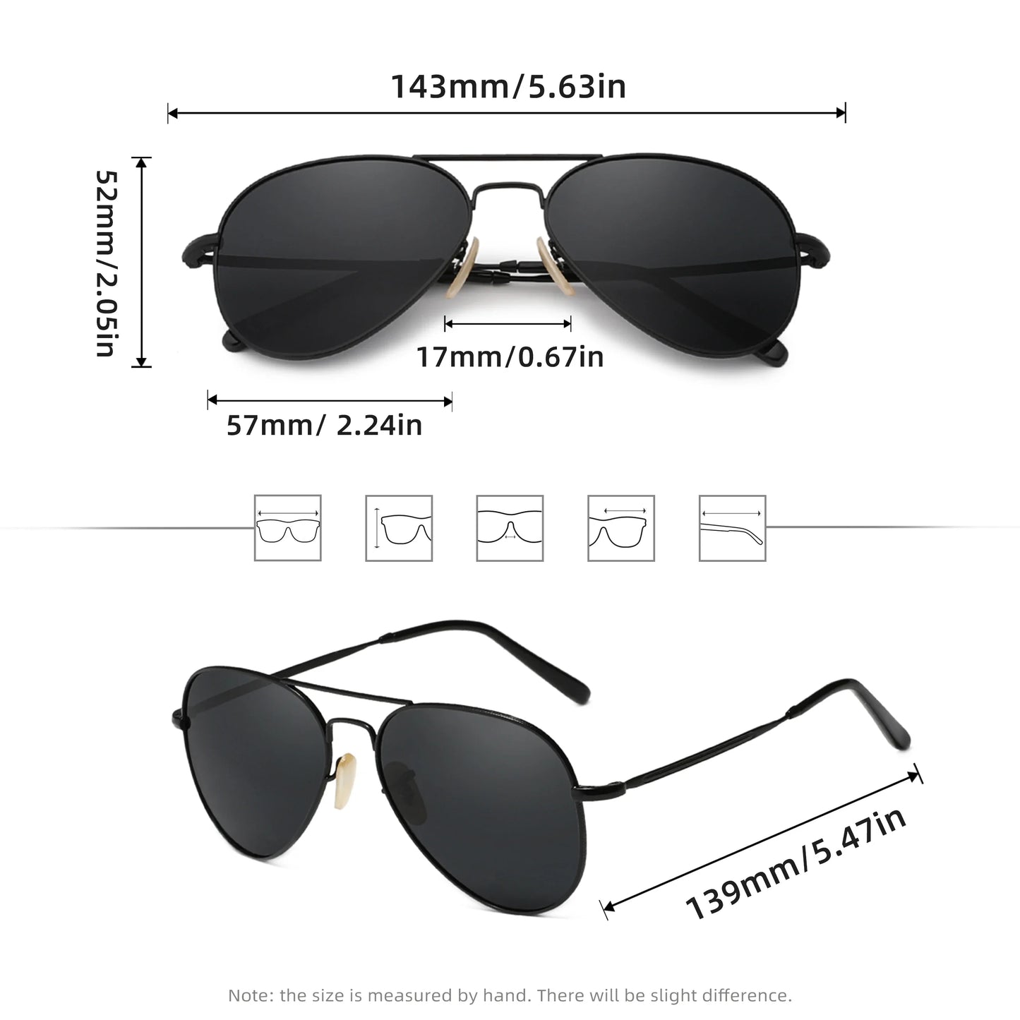 Trend Men Pilot Sunglasses Polarized Luxury Sun Glasses Women Mirror Colors Driving Male Shades UV400