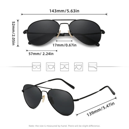 Trend Men Pilot Sunglasses Polarized Luxury Sun Glasses Women Mirror Colors Driving Male Shades UV400