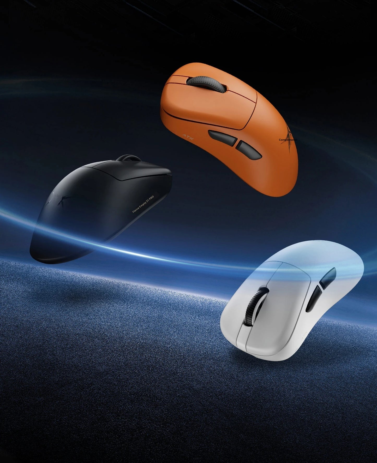 ATK Z1 Pro Max Ultra Wireless -pelihiiri, mukautetut tassut, PAW3950, Ultra Smart Speed Wireless, 8k Polling Rate, 0.39ms matala viive