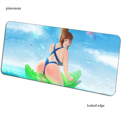 Mousepad gaming Overwatch με εκτύπωση HD 900x400x3mm, επιφάνεια για ποντίκι gamer για γραφείο υπολογιστή, οικονομικό mousemat για notebook και PC