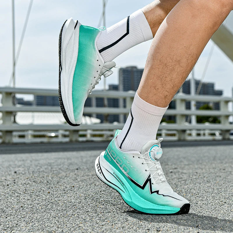 Casual Running Shoes Men Marathon Sports Carbon Board Breathable Lightweight Women's Comfortable Athletic Nonskid Sneakers 2026