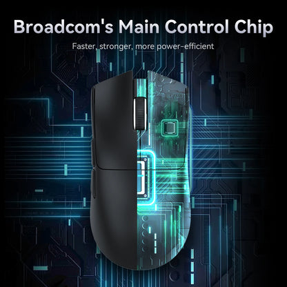Attack Shark R1/X11 Tri-Mode Ασύρματο Gaming Ποντίκι 18K DPI PAW3311 Bluetooth/2.4GHz/Ενσύρματο Ελαφρύ Προγραμματιζόμενο για PC/Laptop