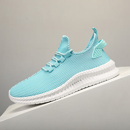 Breathable Men's Running Shoes Fashion Platform Men Casual Shoes Lightweight Women Vulcanized Shoes Flexible Anti-slip Sneakers