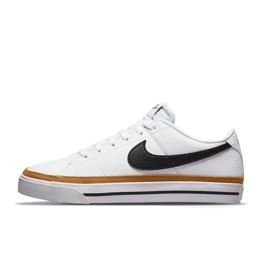 Nike Court Legacy tenisice klasične udobnosti, s amortizacijom, otporne na klizanje, izdržljive za svakodnevno nošenje DB3970-100