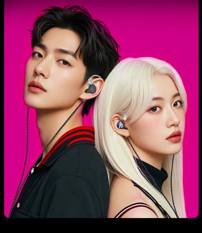 CVJ Vivian In Ear Earphones 10mm Dynamic Driver suitable for Music and Gaming 0.78mm Detachable Cable HiFi Sound Quality