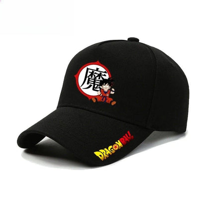 New Dragon Ball Master Roshi Son Goku Hat Creative High-Value Anime Cartoon Letter Print Unisex Casual Versatile Baseball Cap