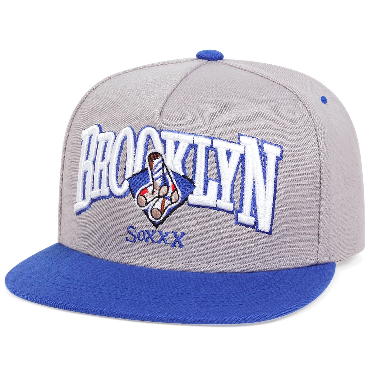 Herrmode Broderad keps med bokstäver Snapback-keps Unisex solskyddskeps Justerbar hiphop-keps Dambaseballkeps Cowboyhatt