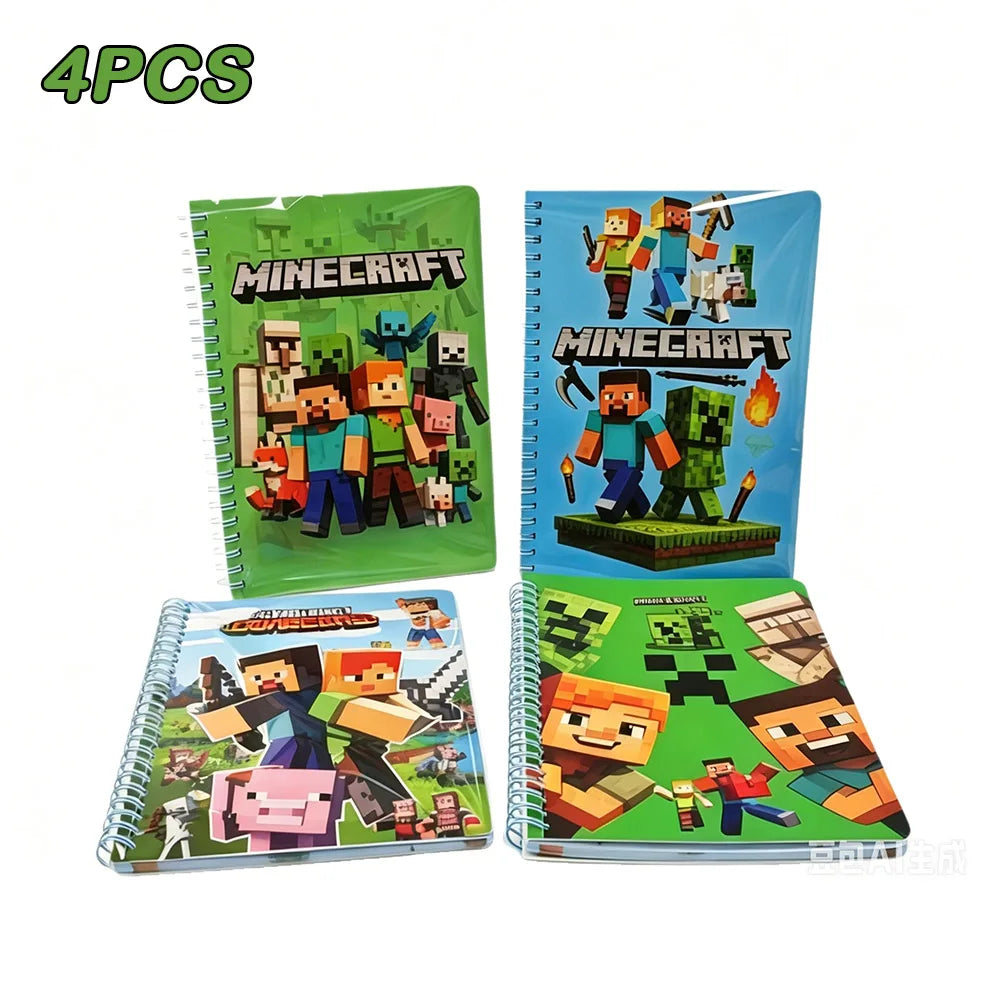 Minecrafted A5 Notebook for School Kids Stationery Supplies Back To School Gifts 20*14cm
