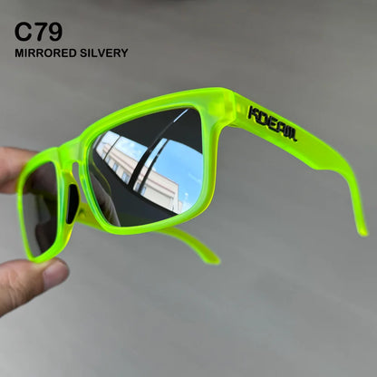 Kdeam High Quality Original Brand Design Polarized Sunglasses for Women Men Fashion Unisex  Trendy Outdoor Eyewear For Couple