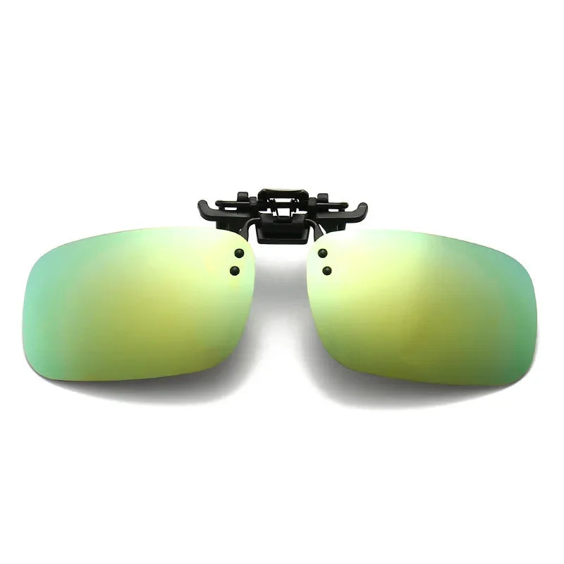 Polarized Sunglasses Clips Glasses Clip Driving Night Vision Eyeglasses UV400 Outdoor Shades High Definition Sun Glasses Clips