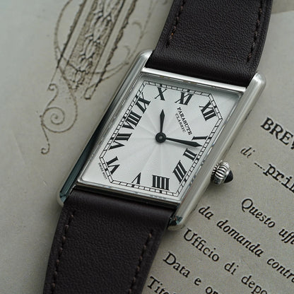 FARASUTE New Unique Square Stainless Steel Quartz Watch Men Casual Sapphire Glass Swiss Movement Waterproof Wristwatches Male