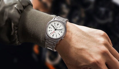 BERNY Full Titanium Watches for Men Outdoor Quartz Men's Field Wristwatch VH31 Super Luminous Sapphire Easy Read Watch