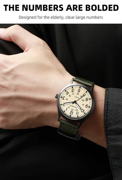 LIGE Top Brand Luxury Men Quartz Watch Date Nylon Leather Waterproof Luminous Military Sports Watches For Men relogios masculino