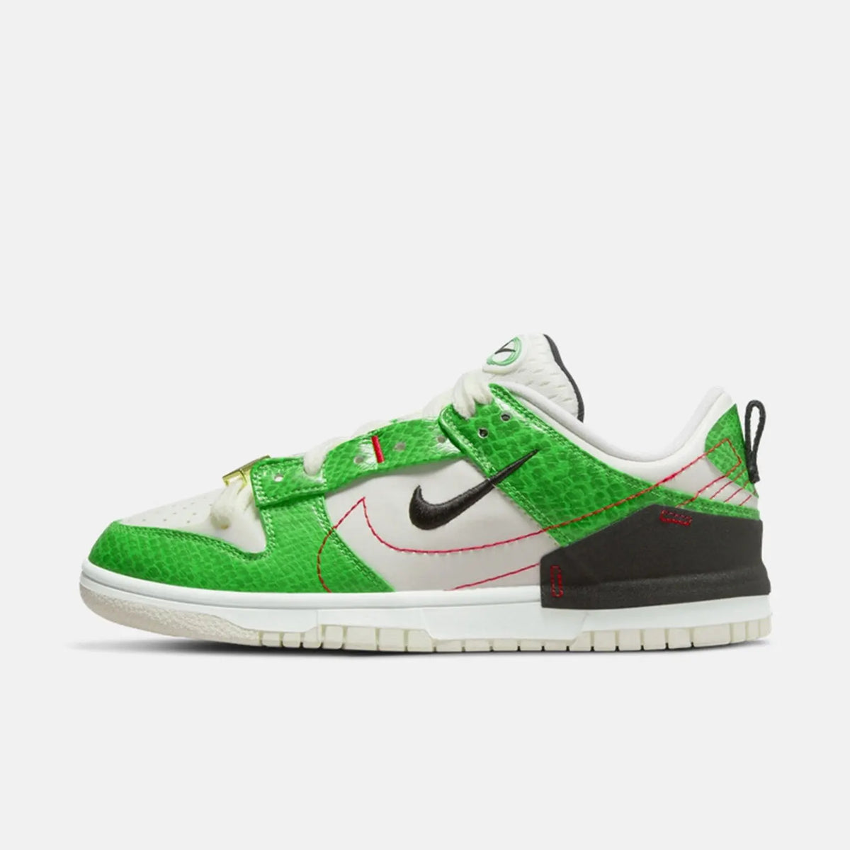 Nike äkta Dunk Disrupt2 Unisex Snake Print Low-Top Retro Sneakers DV1491-101