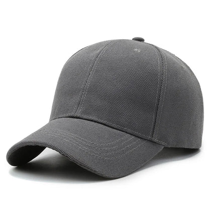 Unisex Cap Casual Plain Baseball Cap Adjustable Snapback Hats For Women Men Hip Hop Cap Street Dad Hat Simple Style Solid Color